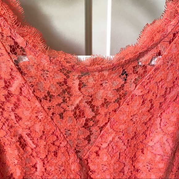 Dolce Vita coral lace dress - Picture 5 of 14